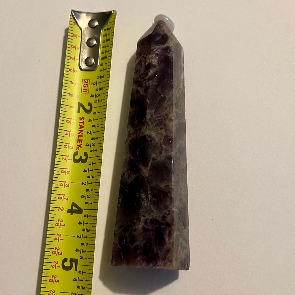 Amethyst Crystal Tower 5”